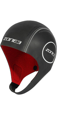 2024 Zone 3 Heat-Tech Neoprenanzug Cap NA21UHTC116 - Black / Silver / Red